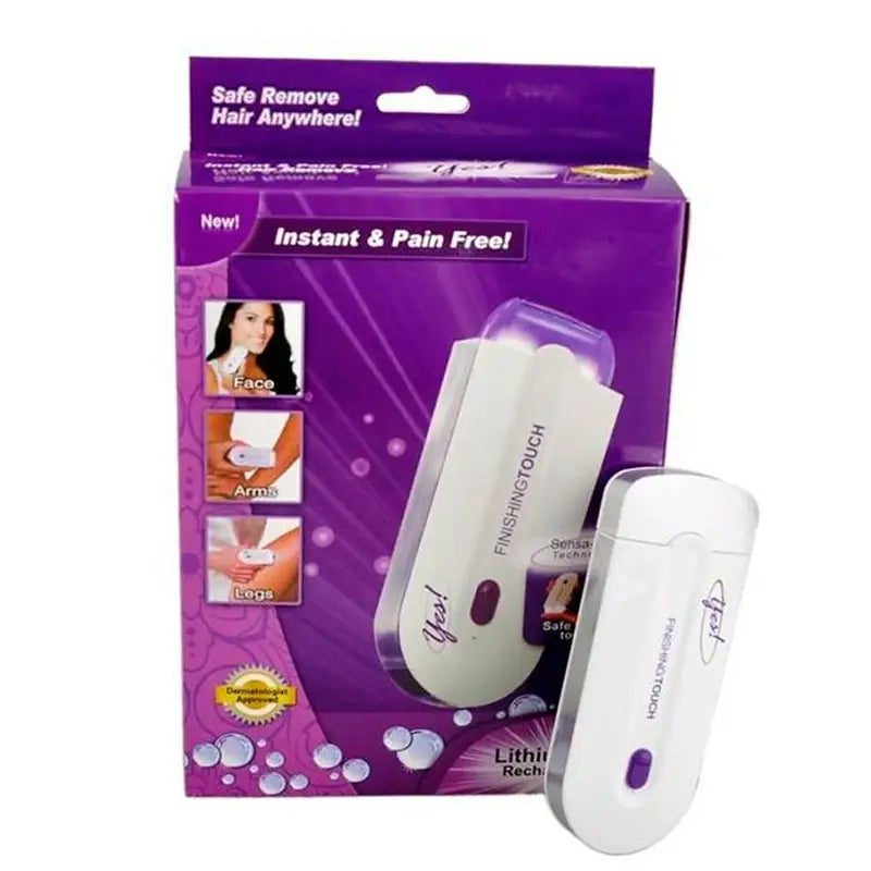 Finishing Touch Hair Remover Painless Epilator With Micro Vibrationseu Plug