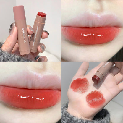 Hydrating Gloss Lipstick in 3 Shades - Moisturizing, Anti-Crack Formula for Fuller Lips, Natural Look with Berry & Mixed Tones