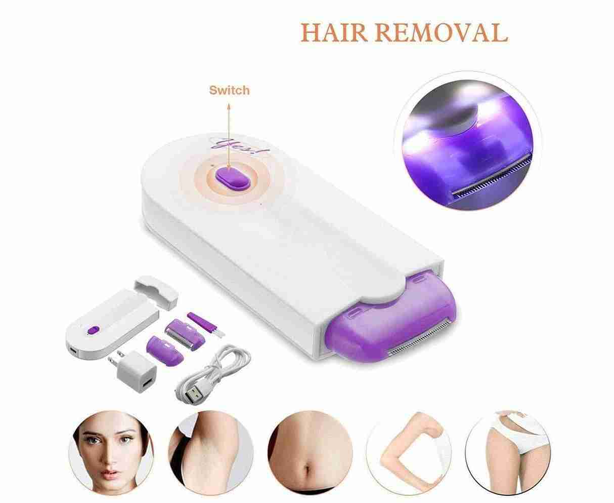 Finishing Touch Hair Remover Painless Epilator With Micro Vibrationseu Plug